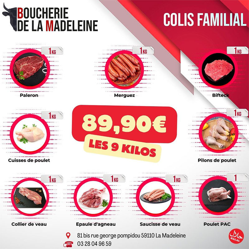 Colis Familial | 9 KG